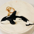 Black & White Killer Whale Keychain Gift