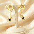Boucles d'oreilles clous papillon en or