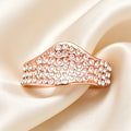 Zircon Charm Open Ring